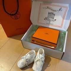 エルメス　ベビーシューズ