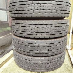処分！225/80R17.5 中古スタッドレスタイヤ4本セット Yahoo!オークション -「225／80r17.5 スタッドレス」の落札相場・落札価格