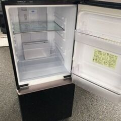 NO 209 🌈福岡市内配送設置無料✨🌈 SJ-GD14E-B 冷蔵庫 プラズマクラスター冷蔵庫 ピュアブラック [2ドア /右開き/左開き付け替えタイプ /137L]