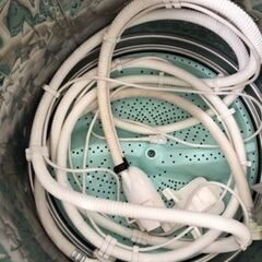 NO 213 🌈福岡市内配送設置無料✨🌈　シャープ SHARP 乾燥一体式洗濯機 （8.0kg） シルバー系 ES-GX850-S