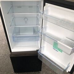 NO 216 🌈福岡市内配送設置無料✨🌈 2022年　ハイセンス 冷蔵庫 幅48.1cm 162L ブラック HR-D15FB 2ドア 右開き 自動霜取り コンパクト