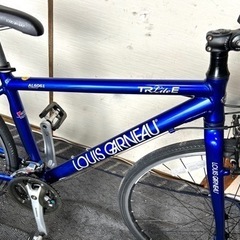 LOUIS GARNEAUクロスバイク27インチ屋内保管車極美品、