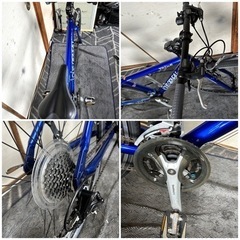 LOUIS GARNEAUクロスバイク27インチ屋内保管車極美品、