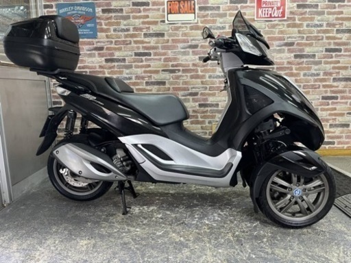 【希少！新型高年式車検付♪側車付登録普通免許仕様♪】PIAGGIO ピアジオ MP3 Yourban300 美車絶好調 動画 検 ジレラ フォコ トライク