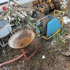 モルタル圧送機３点セット