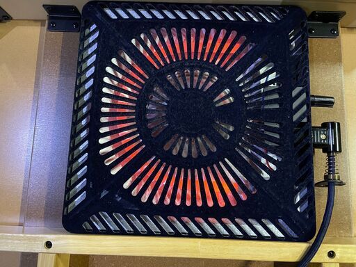 ☆ ニトリ コタツデスク デコタ 8060 LBR 幅80x奥60x高67cm ダイニング