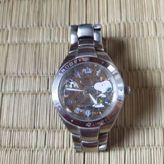 希少 美品 スヌーピー 2001年限定 手巻き 腕時計 稼動品 SNOOPY