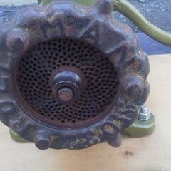 レトロ アンティーク ミートチョッパー