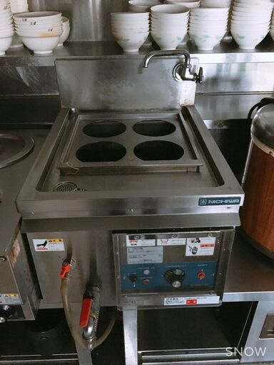 値下げ■20■愛知発引取限定■NICHIWA ニチワ 電気ゆで麺器 ENB-450 ラーメン うどん 厨房機器 業務用 飲食店■NICHIWA ニチワ 電気ゆで麺器 ENB-450 ラーメン うどん 厨房機器 業務用 飲食店