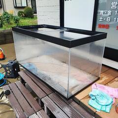 アクリル水槽 1200.600.600 中古