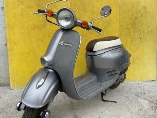 セル始動❗️おしゃれ⭐️ジョルノ ホンダ⭐️2stモデルで速い❗️タイヤ新品❗️原付　スクーター　50cc