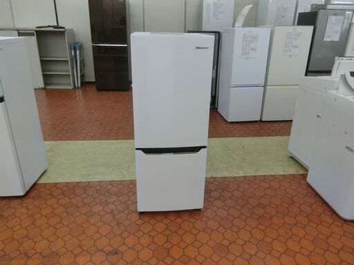 ID 193024　冷蔵庫２ドア　150L　ハイセンス　２０２０年　HR-D15C