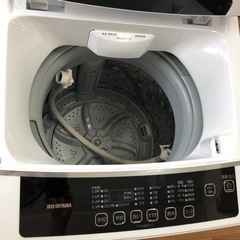 安心の1年保証付！！IRISOHYAMA 全自動洗濯機　6.0kg 2021年製　売ります！取りに来れる方限定！