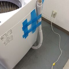 JT9091【SHARP/シャープ 7.0㎏洗濯機】美品 2019年製 ES-GE7C 家電 洗濯 簡易乾燥付