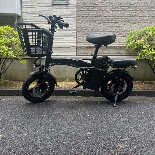 新品　軽量カゴ付き　めちゃ速　リミッターカット　フル電動自転車