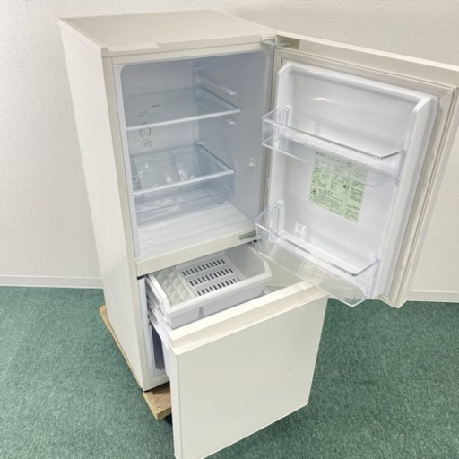 0029 Hisense 2ドア冷蔵庫 HR-B1202 2020年製 冷蔵庫 ホワイト HR-B12C