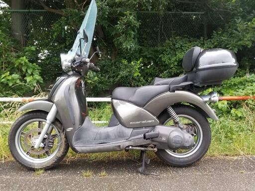 暑さに負けじとお値下げ！　アプリリア　スカラベオ250 TD スカラベオ　イタリア車　USB・ETC ・携帯ホルダー付き　実働車　直接引き取り可能　さいたま市桜区発