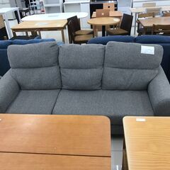 ★ジモティ割あり★  3人掛けソファ グレー H90×D90×W200 クリーニング済み HJ3622 ☆ジモティ割あり☆ 3人掛けソファ グレー H90×D90×W200 クリーニング