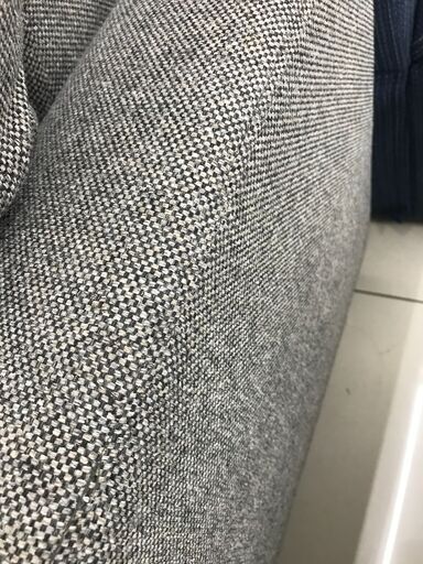 ☆ジモティ割あり☆ 3人掛けソファ グレー H90×D90×W200 クリーニング