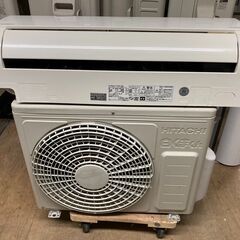 K05413　中古エアコン 日立 2019年製 主に6畳用 冷房能力 2.2KW / 暖房能力 2.2KW