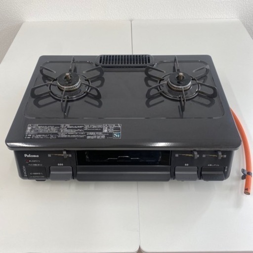 【美品】Paloma LPガス用ガステーブル IC-N86KB-L 2018年製 パロマ ガスコンロ 左強火