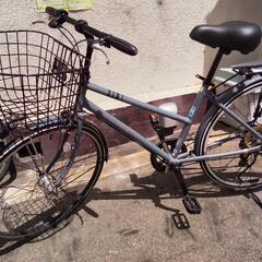 ♪ジモティー特価♪ＢＲＩＤＧＥＳＴＯＮＥ　マークローザ　軽量アルミフレーム２６型中古自転車