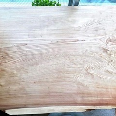 耳付き杉一枚板（デスク用 ）天板 未使用品、横100cm 縦
