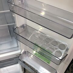 (7/5受渡済)JT9094【TOSHIBA/東芝 2ドア冷蔵庫】美品 2021年製 GR-S17BS-K 家電 キッチン 冷蔵冷凍庫 右開き 170L