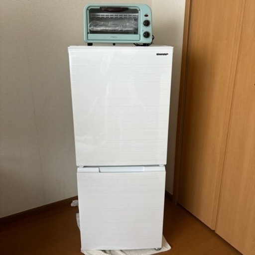 【譲ります】一人暮らし用冷蔵庫とオーブントースター