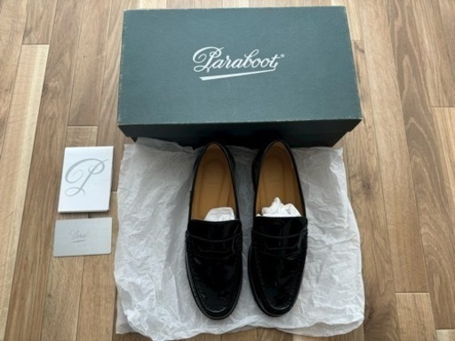【新品 未使用】パラブーツ ローファー PARABOOT 正規品証明書付