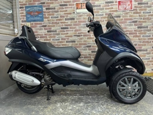 【超低走行極上美車♪希少なスピーカー装着車！普通免許仕様も可♪】PIAGGIO ピアジオ MP3 250RL 絶好調 動画 検）ジレラ フォコ トライク