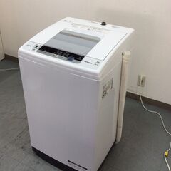 10/20受渡済)JT9097【HITACHI/日立 7.0㎏洗濯機】美品 2019年製