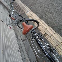 eirin[エイリン]26吋 ファッションタウンサイクル 外装6段/LEDオート/ブラック