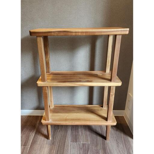 ZARA HOME】アカシアシェルフ/シェルフ/棚/収納棚/サイドテーブル - 棚  