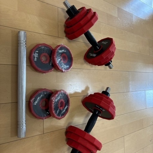 美品　ダンベル最大30kg
