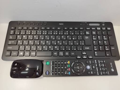 NEC キーボード(KG-1129) マウス(MG-1625) リモコン(RC-1530)セット！
