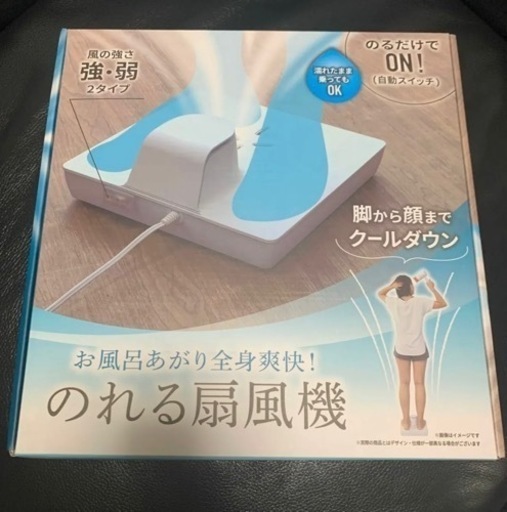 のれる扇風機　サンコー　お風呂あがり全身爽快!　BDYFANHWH