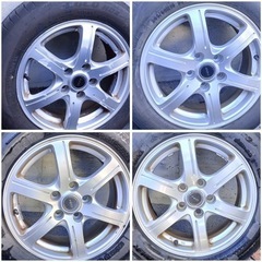 205/60R16    アルミホイール付き　バリ山　4本　ヴォクシー70