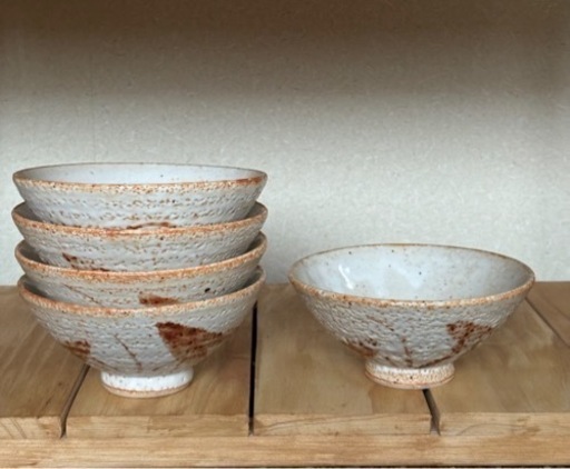 美濃焼   志野  お茶碗