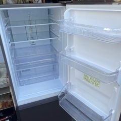 SHARP プラズマクラスター　271L　2ドア冷蔵庫　2017年製　SJ-PD27-C 1ヶ月保障付き【リサイクルショップ道楽屋】