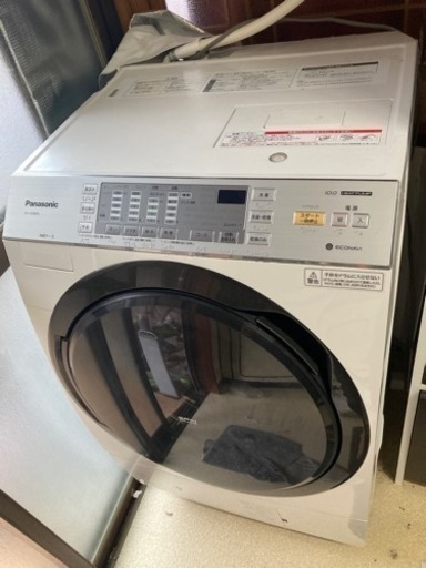 ドラム式電気洗濯乾燥機品番 NA-VX3800L Panasonic