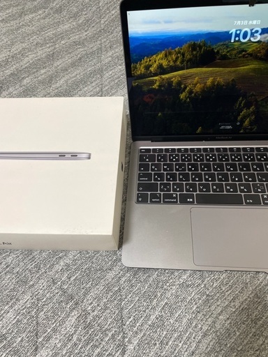 MacBookAir13インチM1チップ搭載