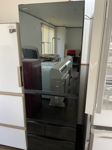 【美品】2019年製　5ドア冷蔵庫　TOSHIBA   501L