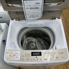 【ドリーム川西店御来店限定】 ハイセンス 洗濯機 HW-DG75A 7.5ｋｇ 2019年製 動作確認／クリーニング済み 【2002146255601732】