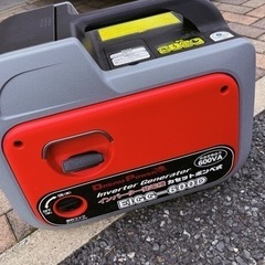 インバーター発電機(ガスボンベ2本使用)