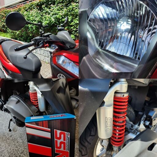 【普通免許仕様もOK】トリシティ125 SE82J 走行2.1万km台 YSS製リアサス グリップヒーター★TRIX★ 普通免許仕様もOK】トリシティ125 SE82J 走行2.1万km台 YSS製リアサス