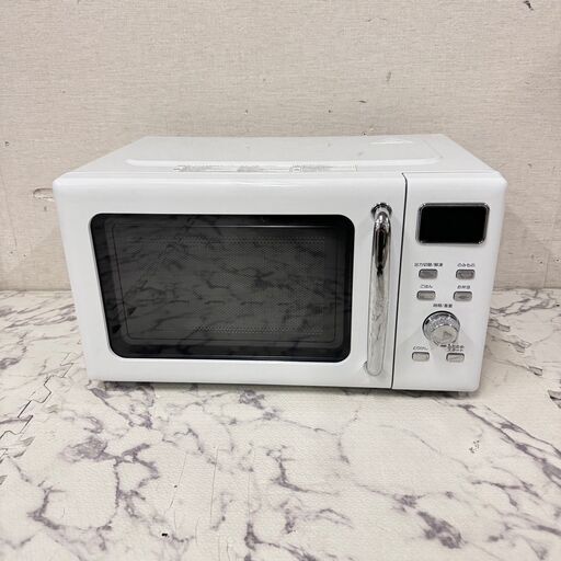18520  YAMAZEN 電子レンジ　ターンテーブル 2021年製 50/60Hz ◆大阪市内・東大阪市他 6,000円以上ご購入で無料配達いたします！◆ ※京都・高槻・枚方方面◆神戸・西宮・尼崎方面◆生駒方面、大阪南部方面　それぞれ条件付き無料配送あり！
