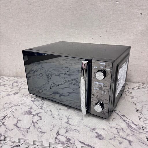 18519  TWINBIRD フラットテーブル　50/60Hz　ミラーガラス　電子レンジ　 2018年製  ◆大阪市内・東大阪市他 6,000円以上ご購入で無料配達いたします！◆ ※京都・高槻・枚方方面◆神戸・西宮・尼崎方面◆生駒方面、大阪南部方面　それぞれ条件付き無料配送あり！