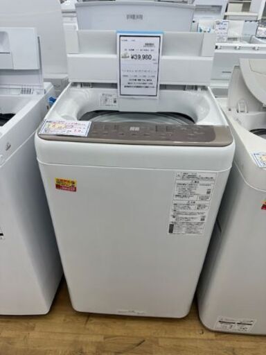 【ドリーム川西店御来店限定】 Panasonic 洗濯機 NA-F70PB15 7.0ｋｇ 2022年製 動作確認／クリーニング済み 【2002146255601712】