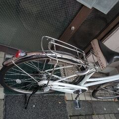 TRADLINE[トラッドライン]27吋 シティサイクル 内装3段/LEDオート/ホワイト